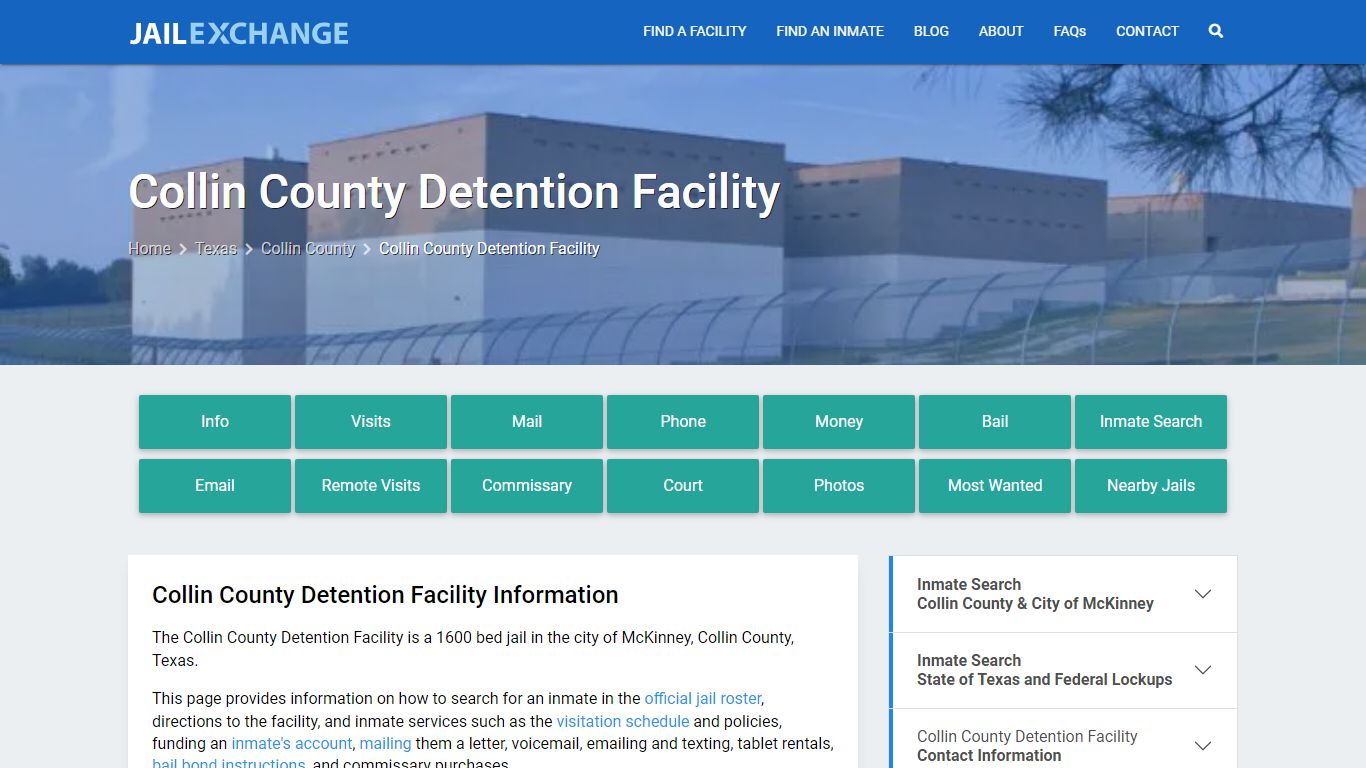 Collin County Detention Facility - Jail Exchange